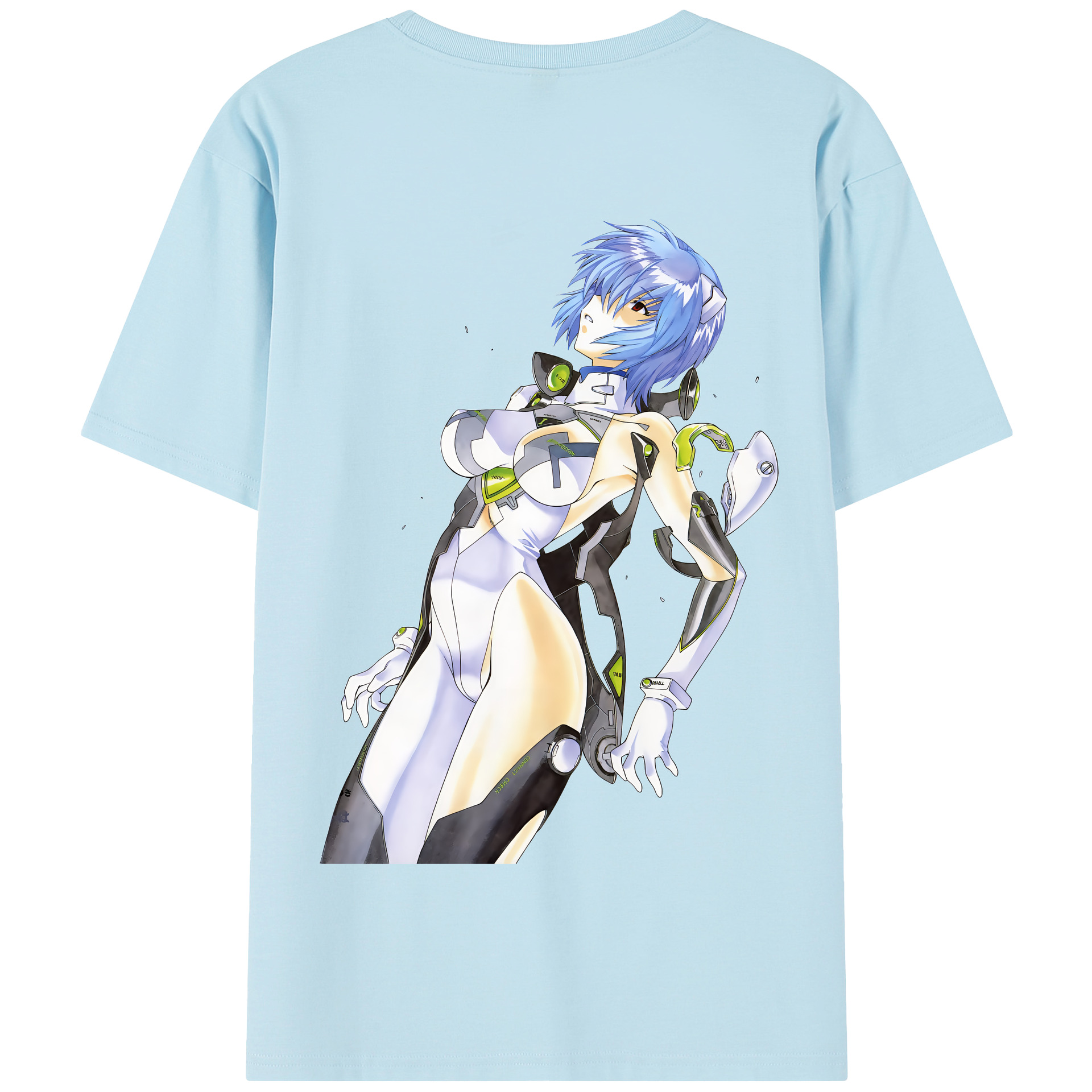 （画像用） EVA 新世紀エヴァンゲリオン 綿100％半袖Tシャツ（背面プリント）